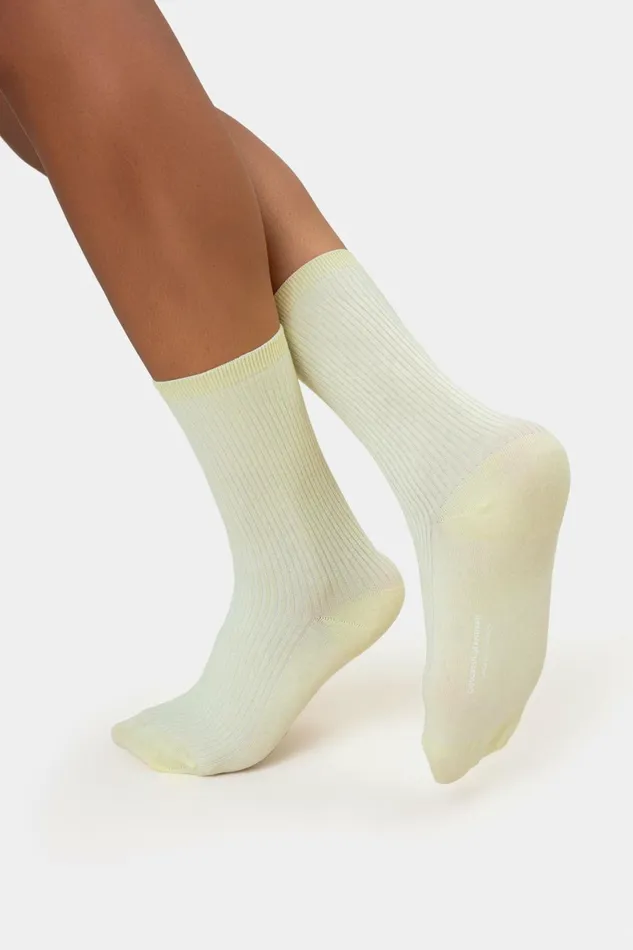Women Socks Colorful Standard Women Classic Organic Sock Heather Grey