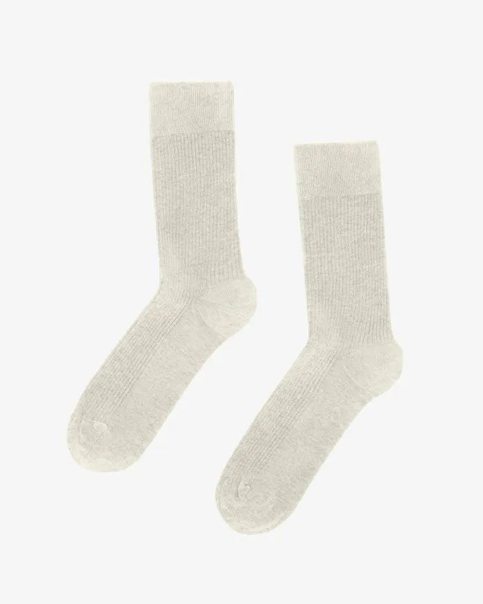 Women Socks Colorful Standard Women Classic Organic Sock Ivory White