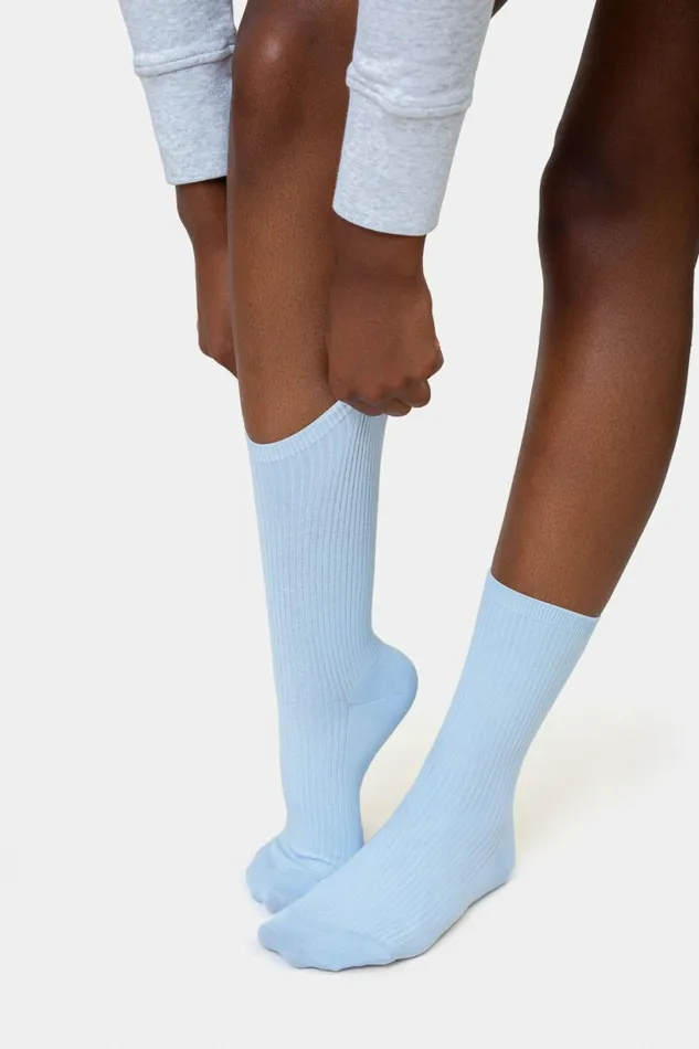 Women Socks Colorful Standard Women Classic Organic Sock Ivory White