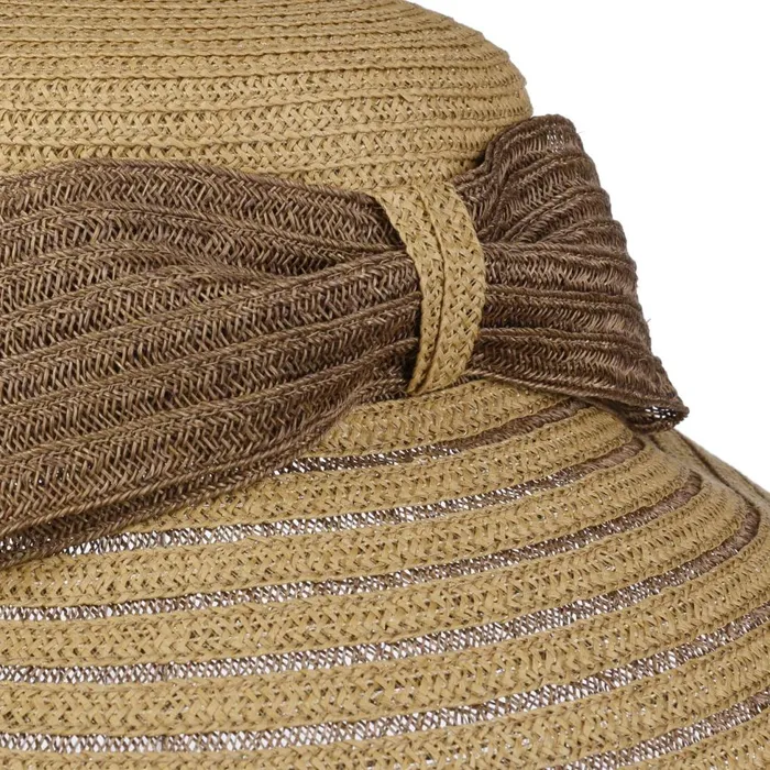 Women Straw Hats Mayser Audrey Big Brim Sun Hat Natural Brown