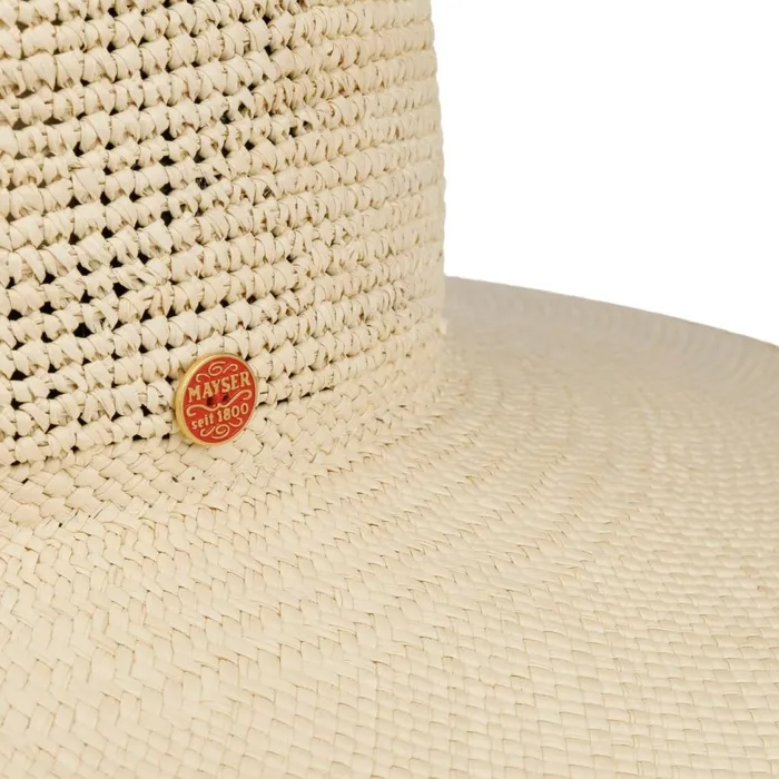 Women Straw Hats Mayser Diana Panama Hat Nature Women Straw Hats Mayser Diana Panama Hat Nature