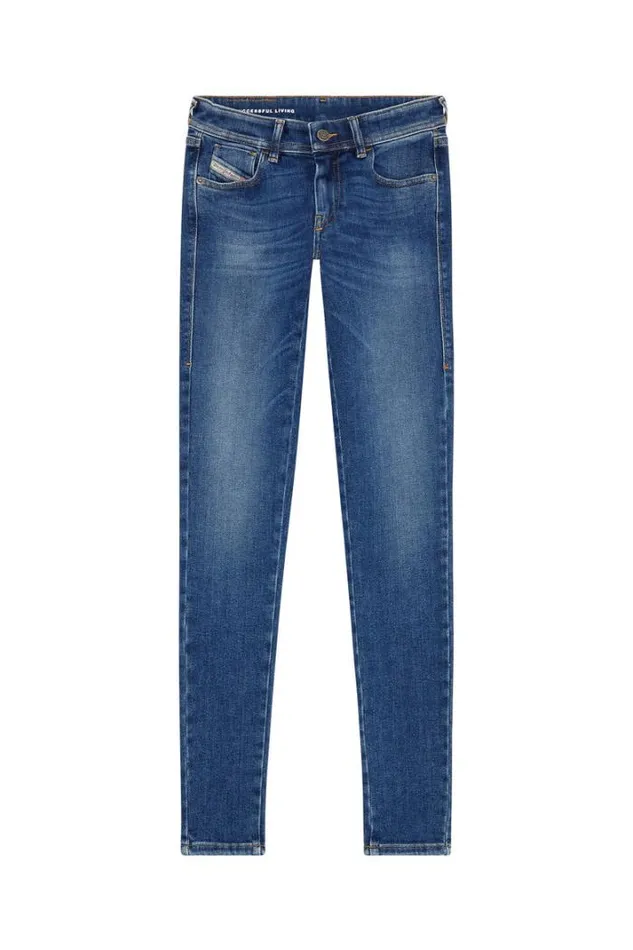 Women Super Skinny Jeans 2018 SlandyLow 09f86 Medium Blue Diesel Super Skinny Women Super Skinny Jeans 2018 SlandyLow 09f86 Medium Blue Diesel Super Skinny