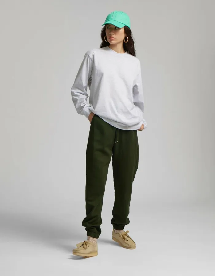 Women TShirts Colorful Standard Oversized Organic LS TShirt Deep Black
