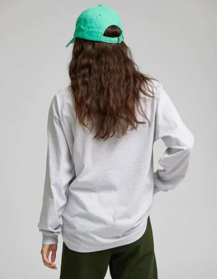 Women TShirts Colorful Standard Oversized Organic LS TShirt Deep Black