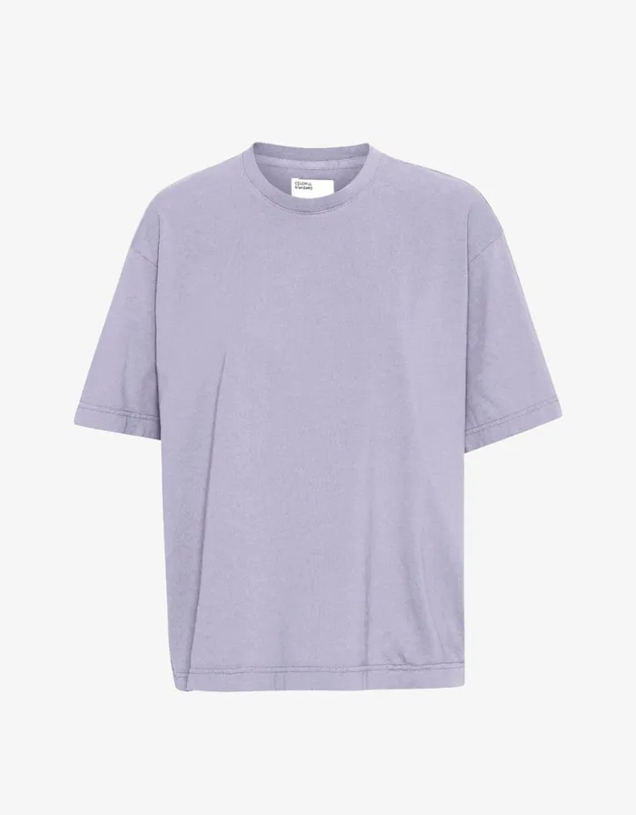 Women TShirts Colorful Standard Oversized Organic TShirt Purple Jade