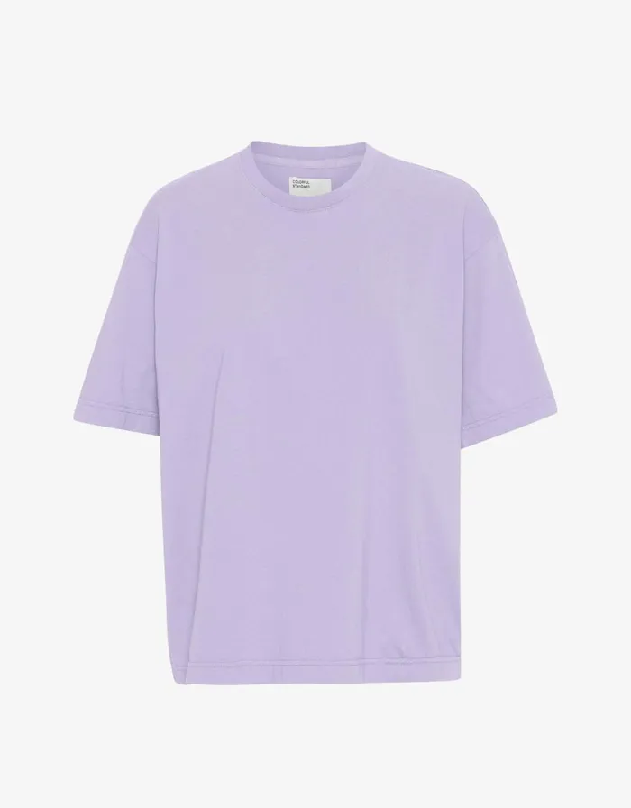 Women TShirts Colorful Standard Oversized Organic TShirt Soft Lavender