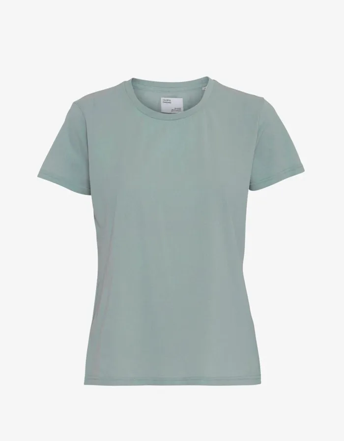 Women TShirts Colorful Standard Women Light Organic Tee Steel Blue