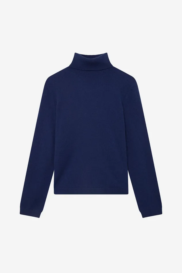 Women Tibet Cashmere Jumper Blue Ecoalf Knitwear