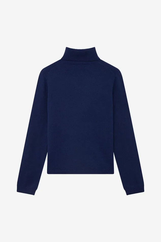 Women Tibet Cashmere Jumper Blue Ecoalf Knitwear