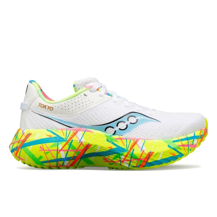 Women Tokyo Kinvara Pro Whitecitron Saucony Running