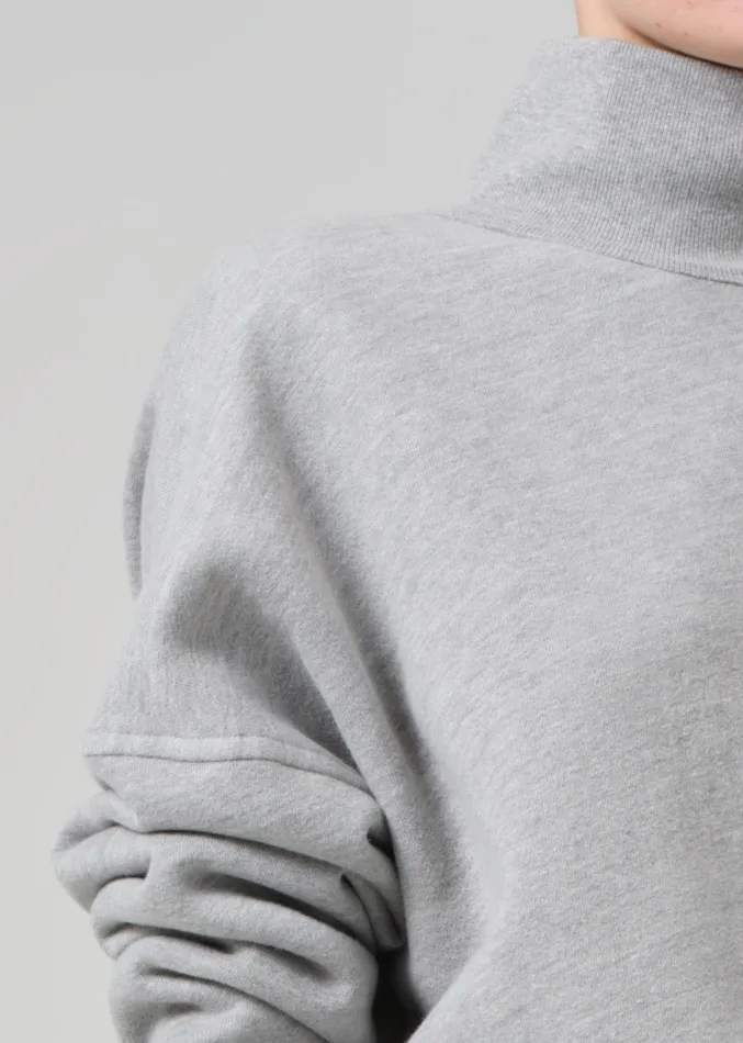 Women Tops Citizens Of Humanity Cara Turtleneck In Heather Grey