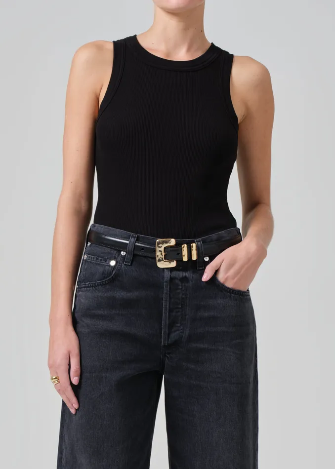 Women Tops Citizens Of Humanity Isabel Rib Tank In Black