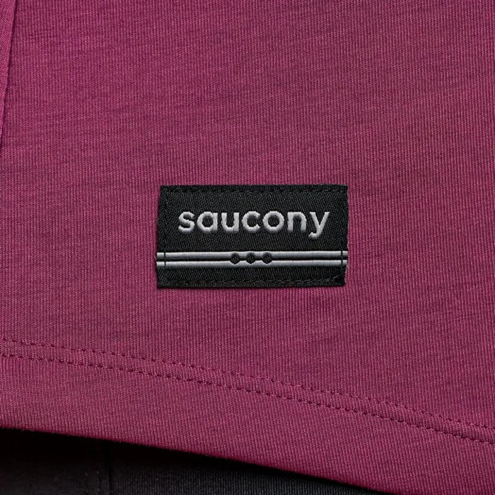 Women Triumph Tank Plum Saucony Tops