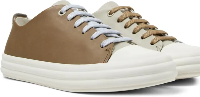 Women Twins Multicolor Leather Sneakers Camper Sneakers