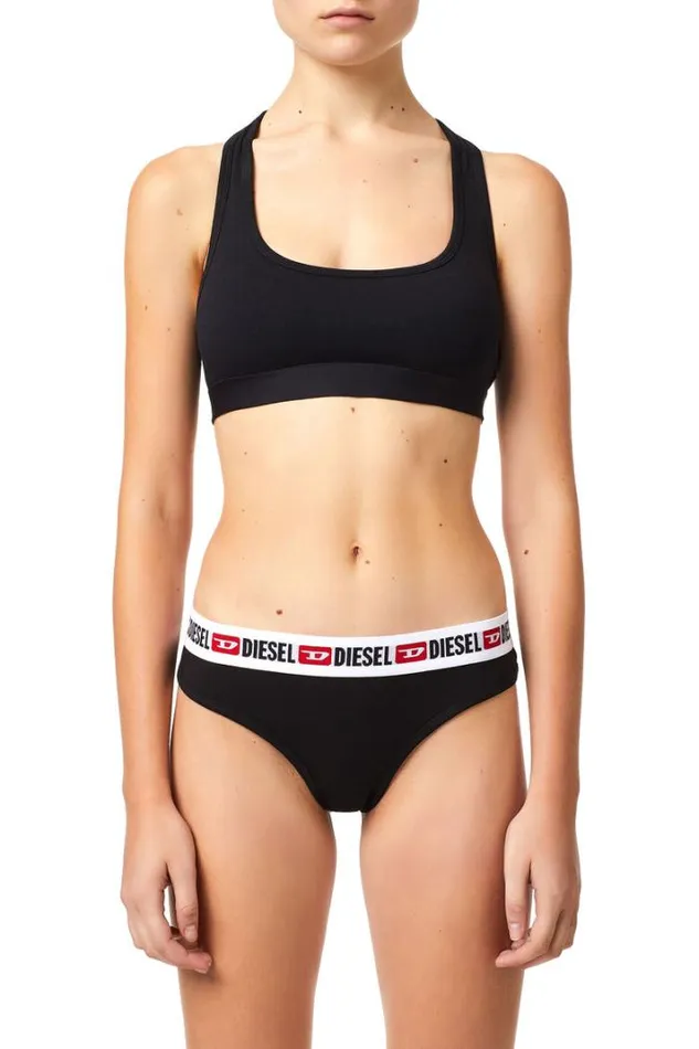 Women UfstStarsThreepack Black Diesel Underwear