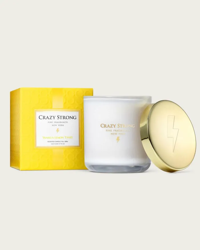 Women Vanilla Lemon Twist 2Wick Candle Vanilla Lemon Ramy Brook Candles