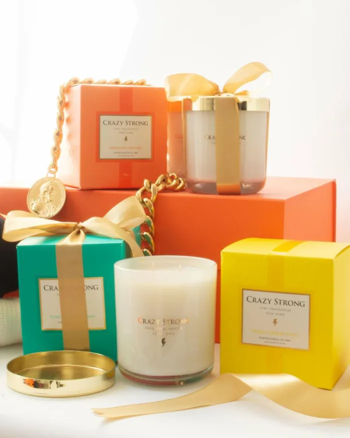 Women Vanilla Lemon Twist 2Wick Candle Vanilla Lemon Ramy Brook Candles