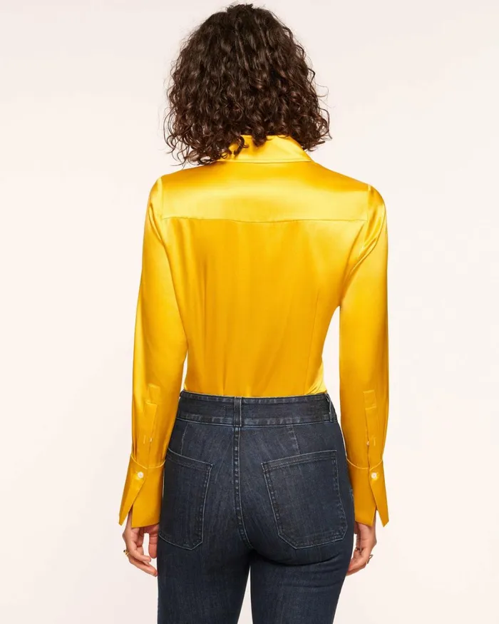 Women Victoria Button Down Blouse Navy Ramy Brook Tops Women Victoria Button Down Blouse Navy Ramy Brook Tops