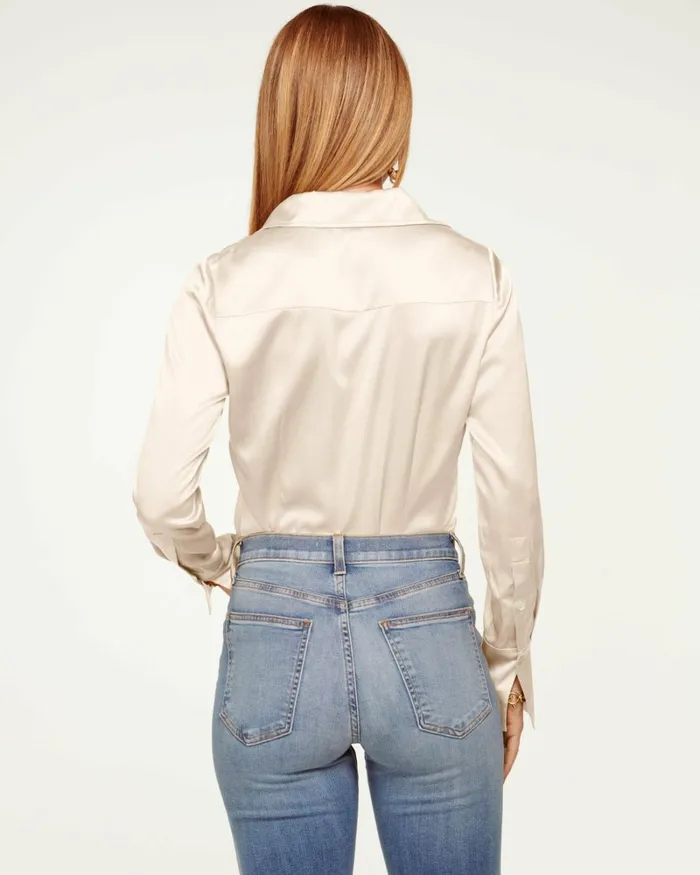 Women Victoria Button Down Blouse Navy Ramy Brook Tops Women Victoria Button Down Blouse Navy Ramy Brook Tops