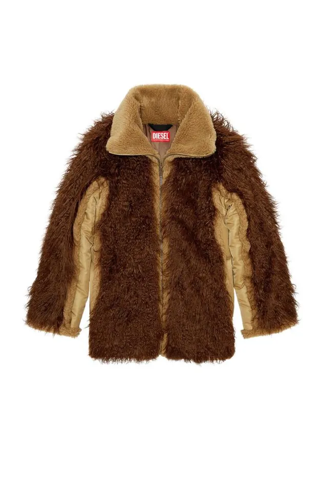 Women WBecca Brown Diesel Outerwear And Jackets Women WBecca Brown Diesel Outerwear And Jackets