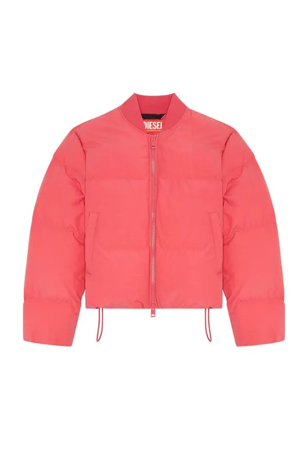 Women WOluch Pink Diesel Outerwear And Jackets Women WOluch Pink Diesel Outerwear And Jackets