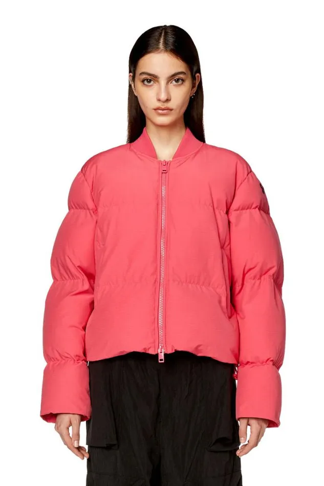 Women WOluch Pink Diesel Outerwear And Jackets Women WOluch Pink Diesel Outerwear And Jackets