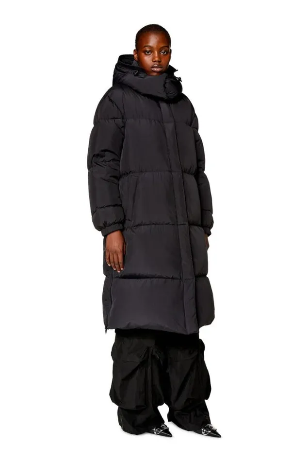 Women WPeyt Black Diesel Outerwear And Jackets