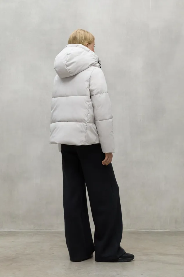 Women White Ipala Jacket Ecoalf Coats And Jackets