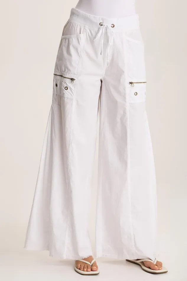 XCVI Coline Poplin Wide Leg Pant Women Pants