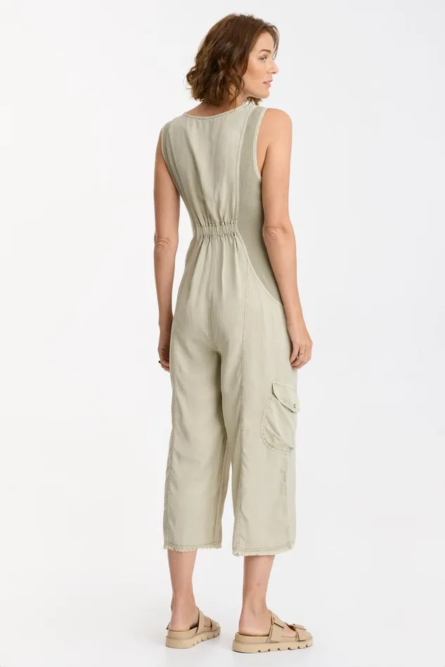 XCVI Tavin Crop Jumpsuit Women Jumpsuits