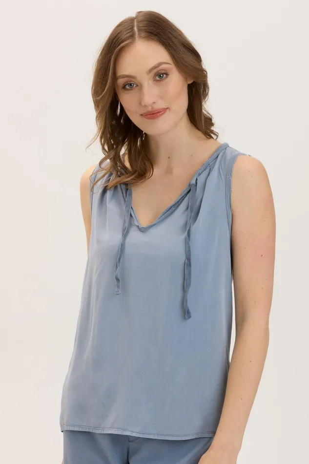 XCVI Twill Antoine Tank Women Tanks