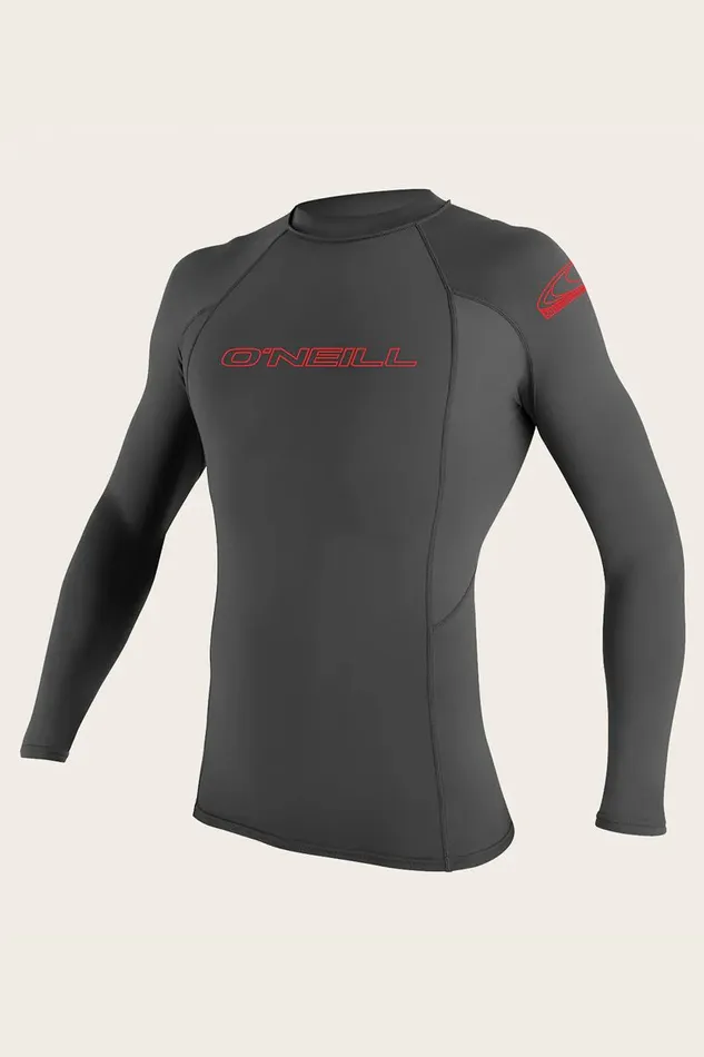 YOUTH BASIC SKINS 50 LS RASH GUARD Graph Kids O039NEILL Youth Wetsuits