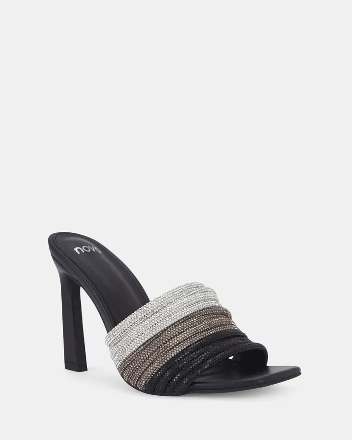 YUMIKO BLACK Women Stilettos NOVO Shoes