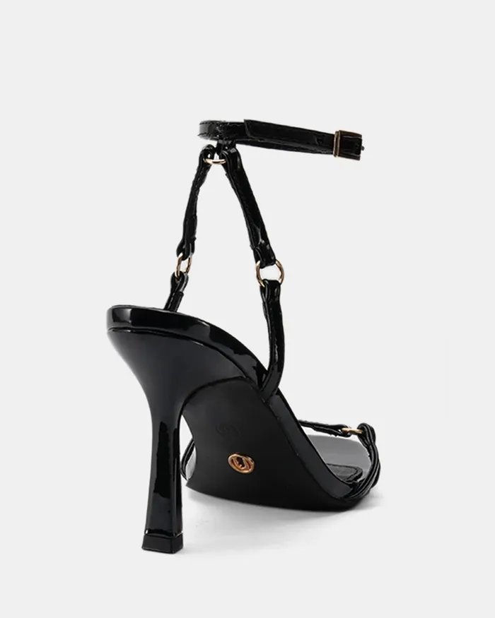 ZAKURA BLACK Stilettos Women Party NOVO Shoes