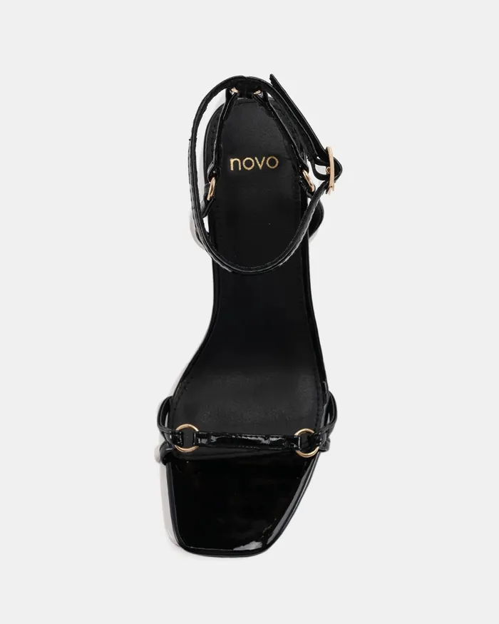 ZAKURA BLACK Stilettos Women Party NOVO Shoes
